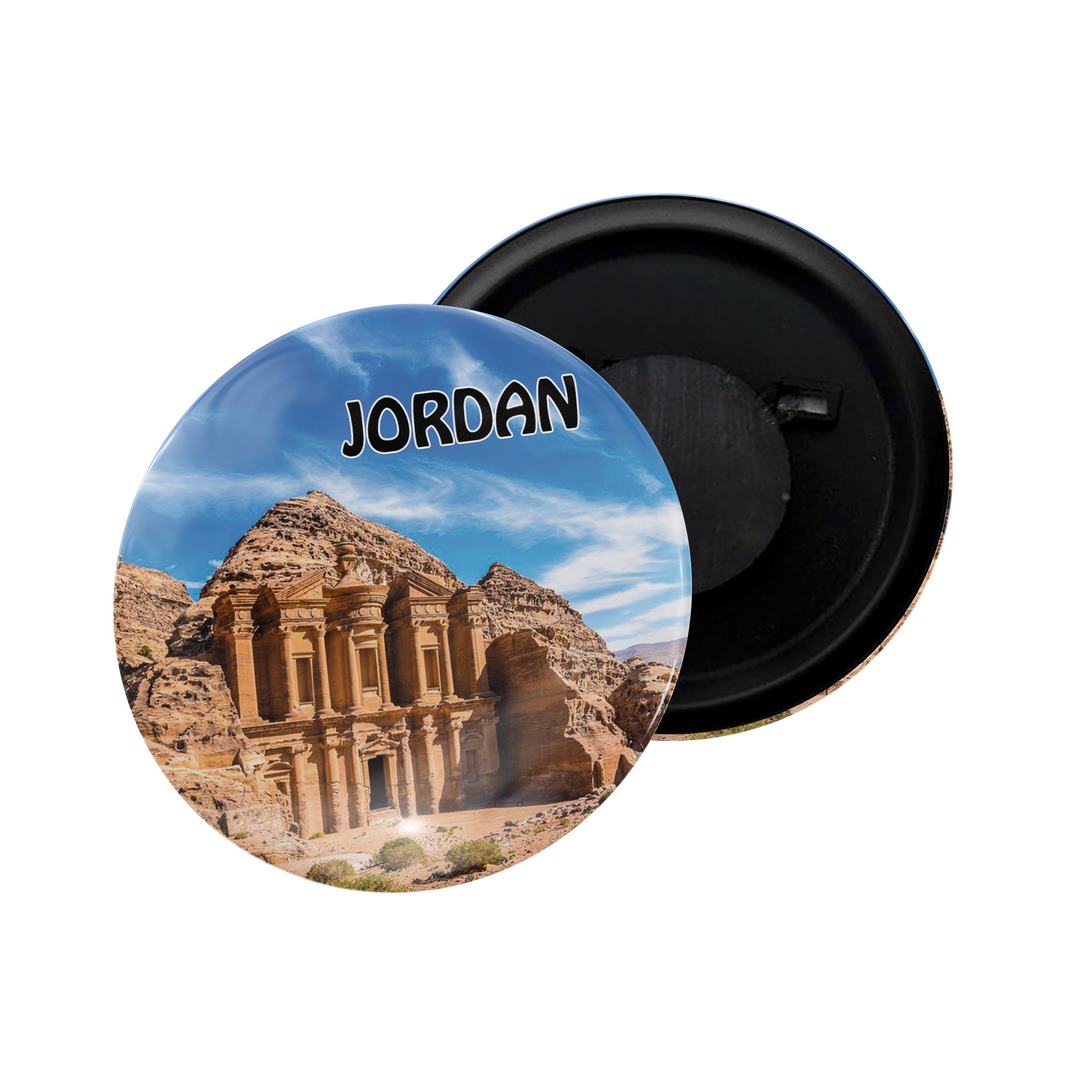 dhcrafts Fridge Magnet Multicolor Jordan D2 Glossy Finish Design Pack of 1 (58mm)